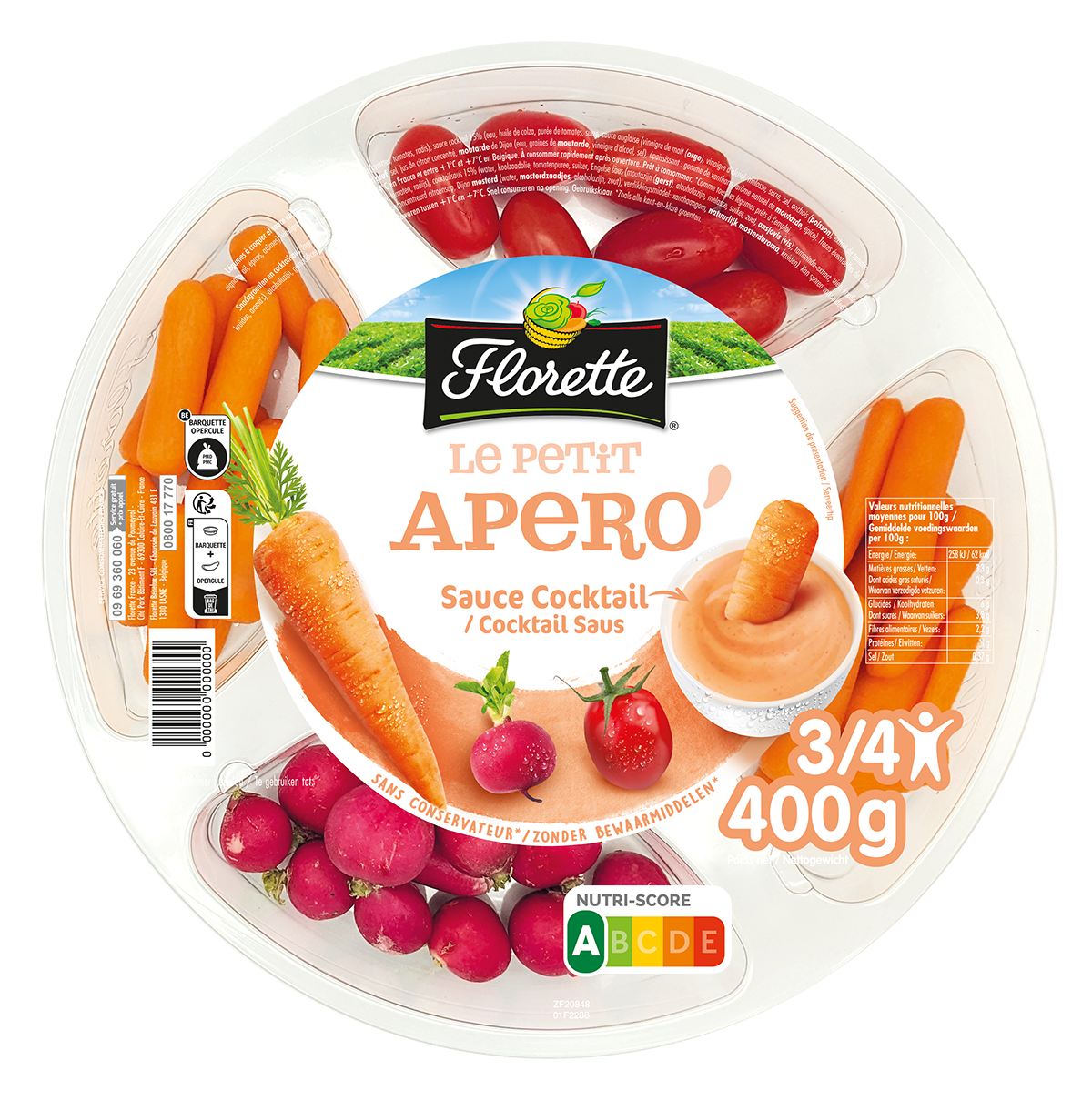 Florette : Le Petit Apéro • Florette